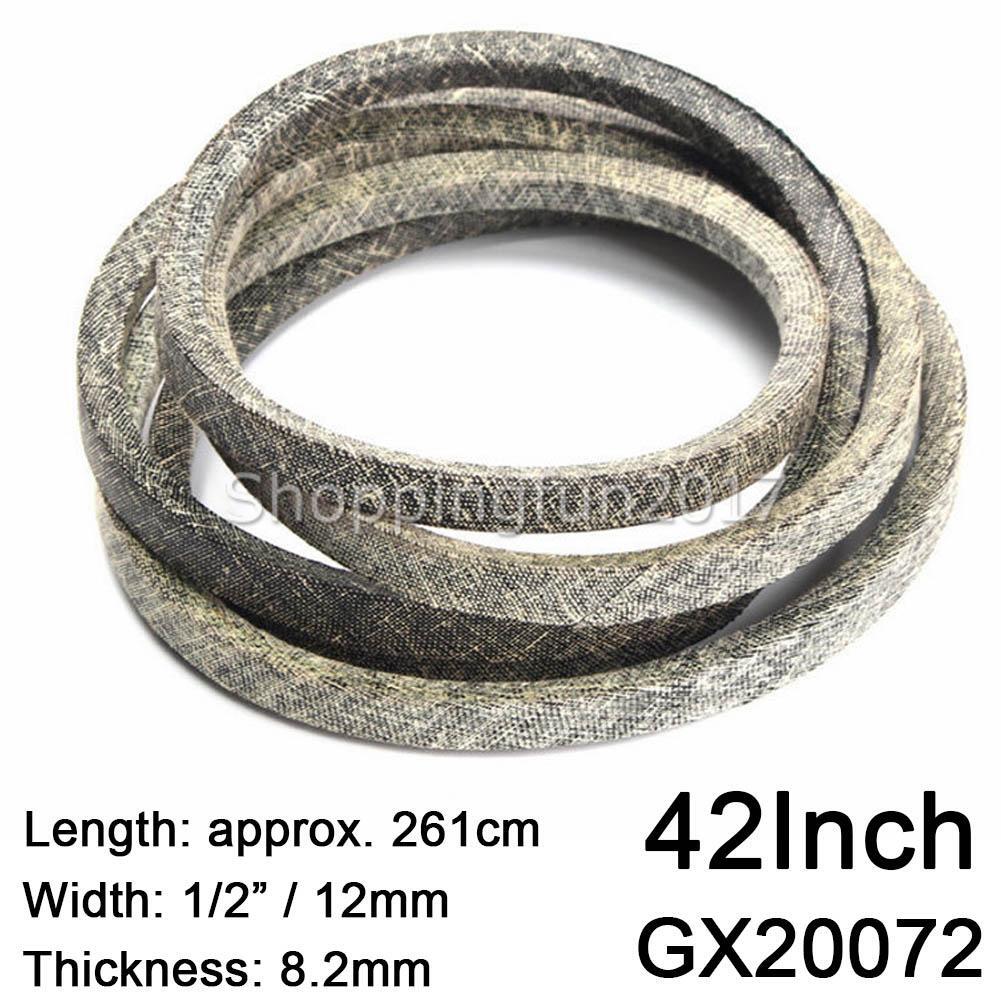 2 Stück GX20072 Antriebsriemen Für Rasenmäher, 1,27 Cm X 264 Cm, Für John Deere Sabre GX20072 Gy20570 1067 Cm Ersetzt John Deere L 100 130 1742 D 100 110 120 130 X 110 1255 145 La 100 105 110 90099110