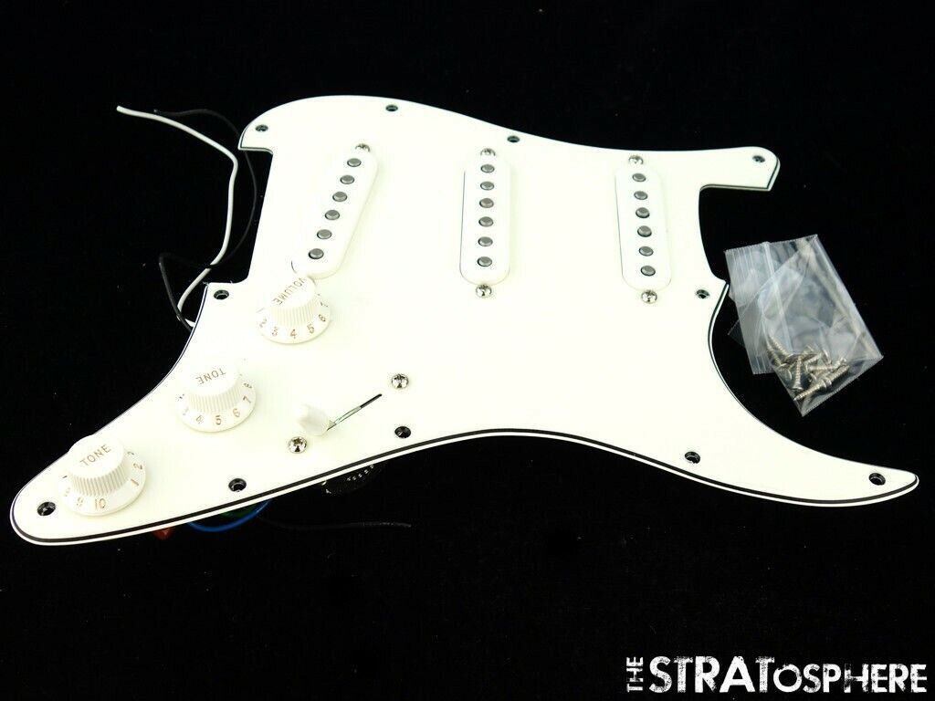 Fender Free shipping / New Player Strat LOADED PICKGUARD Stratocaster Be super welcome PICKUPS Alnic