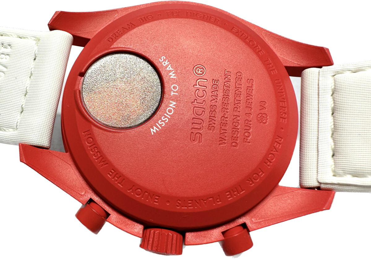 New Unused Omega x Swatch Speedmaster Mission to Mars Men's New Unused Omega x Swatch Speedmaster Mission to Mars Men's
