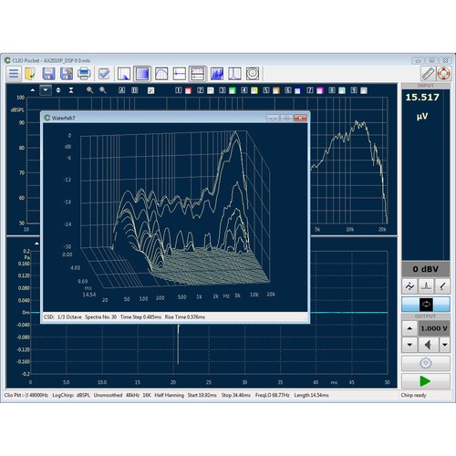 Audiomatica CLIO Pocket Sistema di Misura Acustica Personale - Foto 6 di 7