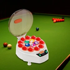 Pool Ball Cleaning/Polishing Machine Auto Billiards Ball Cleaner for 16 Balls
