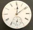 Antique 1905 Elgin Grade 305 Pocket Watch Movement Parts/Repair 16s 15j USA