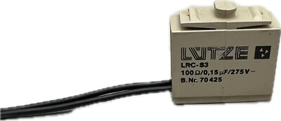 Lütze LRC-S3 Entstörmodul 70425 100 Ohm 0,15uf/275V