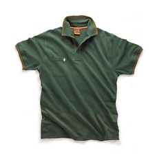 Scruffs Worker Premium Green Polo Shirt Polo Sizes S, M, L, XL, 2XL