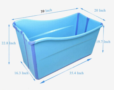 Amazing portable bath tub great for kids - BLUE in color