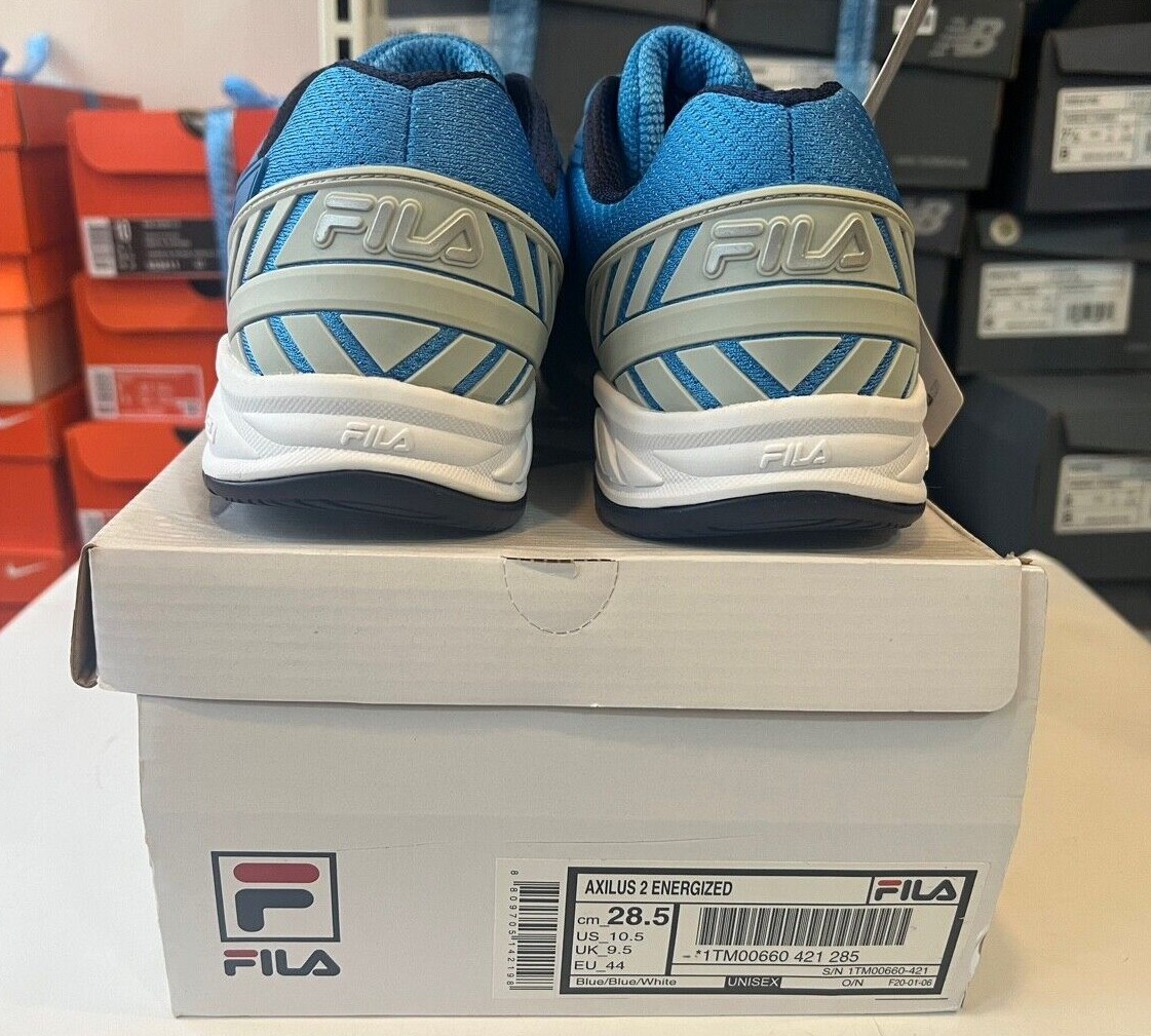 FILA AXLUS 2 Energized Men's Tennis Shoes Blue [US:10.5/285