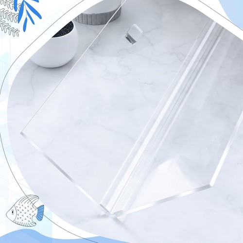 Lightweight Clear Acrylic Fish Tank Canopy Set - Fits 33/40/55 Gallon Aquariums - Picture 6 of 9