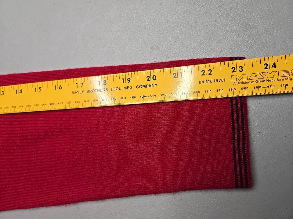 Suéter de manga larga Mercer & Madison para mujer XL rojo italiano mezcla de lana merino Foto 4 de 4