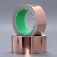 Strong Adhesive Double Sided Conductive Copper Foil Tape For EMI Shielding 20m