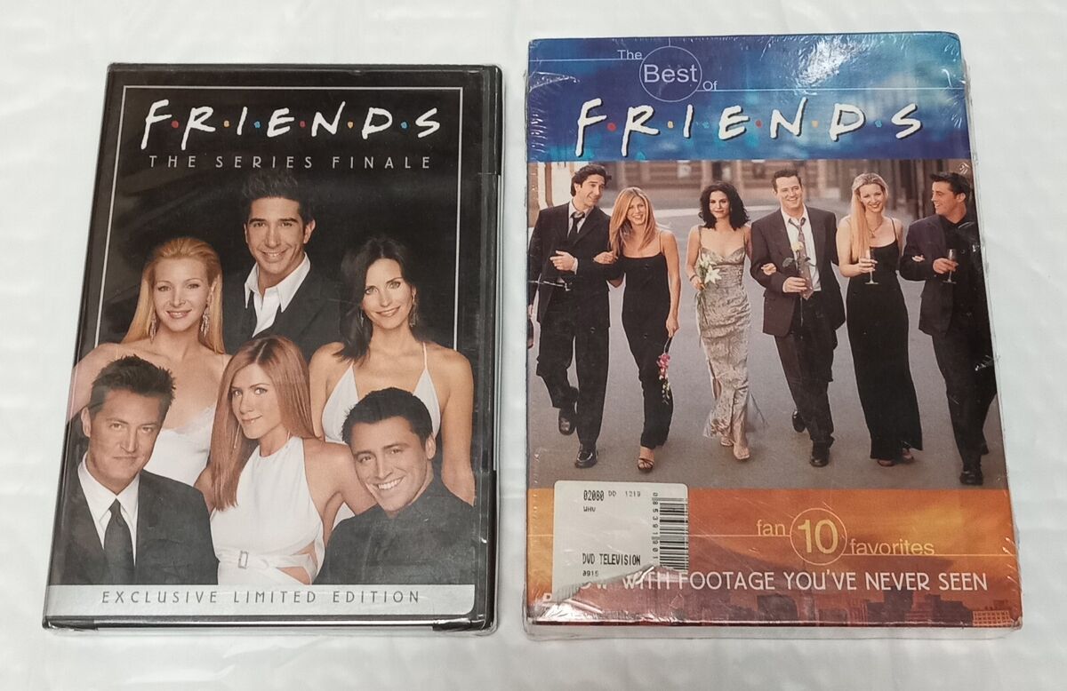 Friends The Series Finale Limited Edition & 10 Fan Favorites Vol 1 2 DVD Set NEW Friends The Series Finale Limited Edition & 10 Fan Favorites Vol 1 2 DVD Set NEW