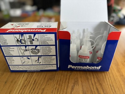 10x Permabond 910  Thread Lock / Extreme Metal Bonding Super Glue Cyanoacrylate