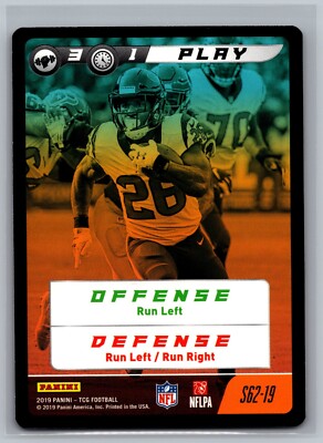Lamar Miller Play 2019 NFL Five S62-19 Football NFL Card TCG CCG Game Texans RB