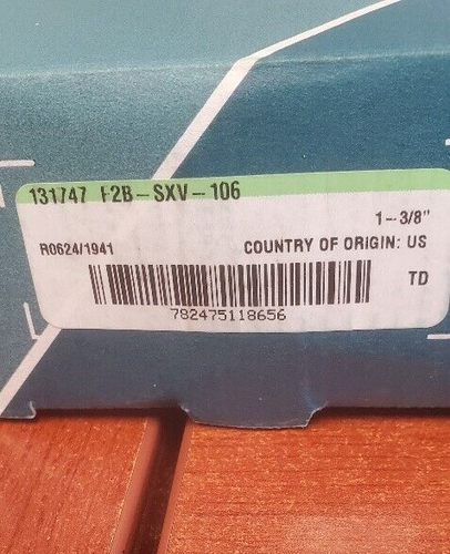 1 - 3/16" Dodge Flange Bearing P/N 131747 New in box locking collar F2B-SXV-106 - Picture 4 of 5