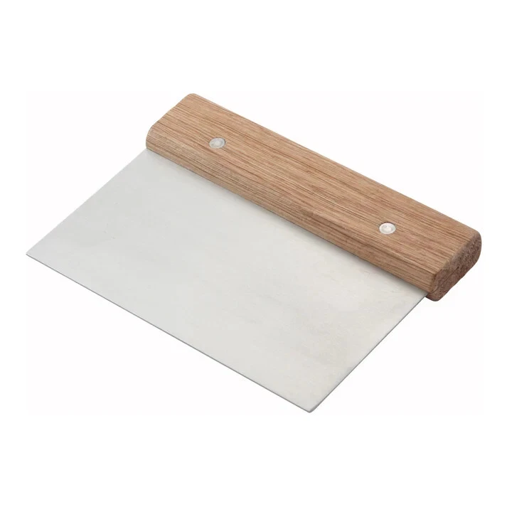 Winware Stainless Steel Dough Scrapers (Wood Handle, 4-Pack)
Opens in a new window or tab