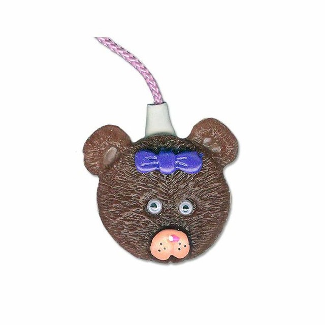 Monaural BTE Critter Clip, Hon E. Bear for Hearing Aids ***USA Seller