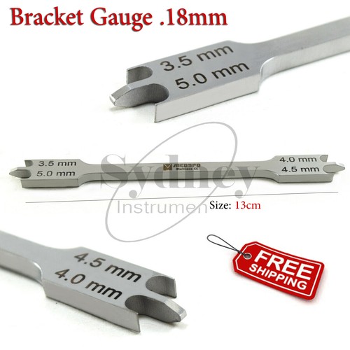 Orthodontic Bracket Height Gauge Positioning Measuring Wick Type - Bild 2 von 4
