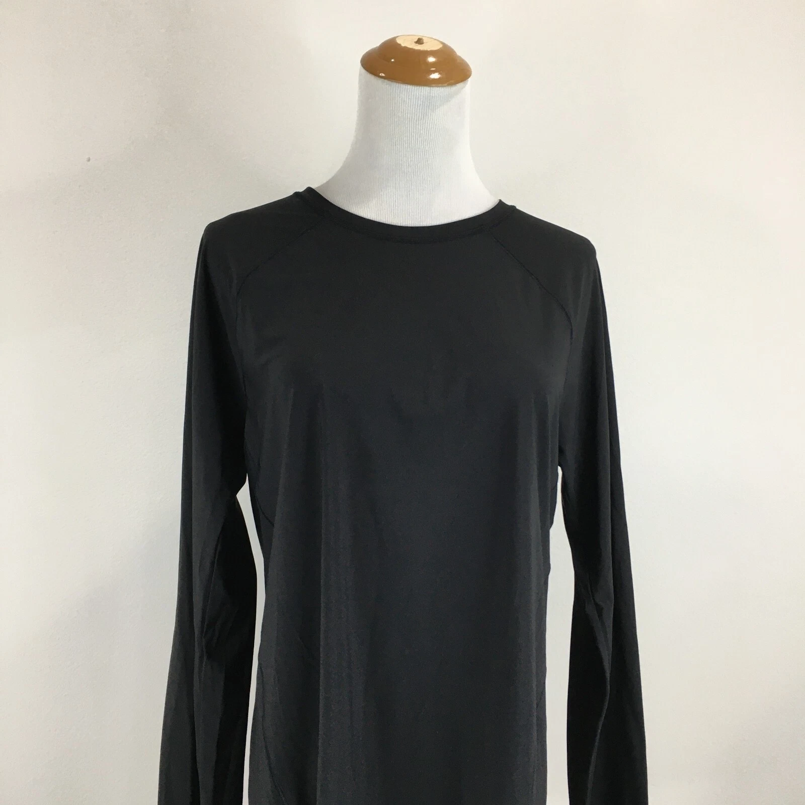 athleta long sleeve stretch fitted shirt
