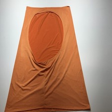 Fashionolic Dress Womens Size 1X NEW Orange One Shoulder Bodycon Sheath USA