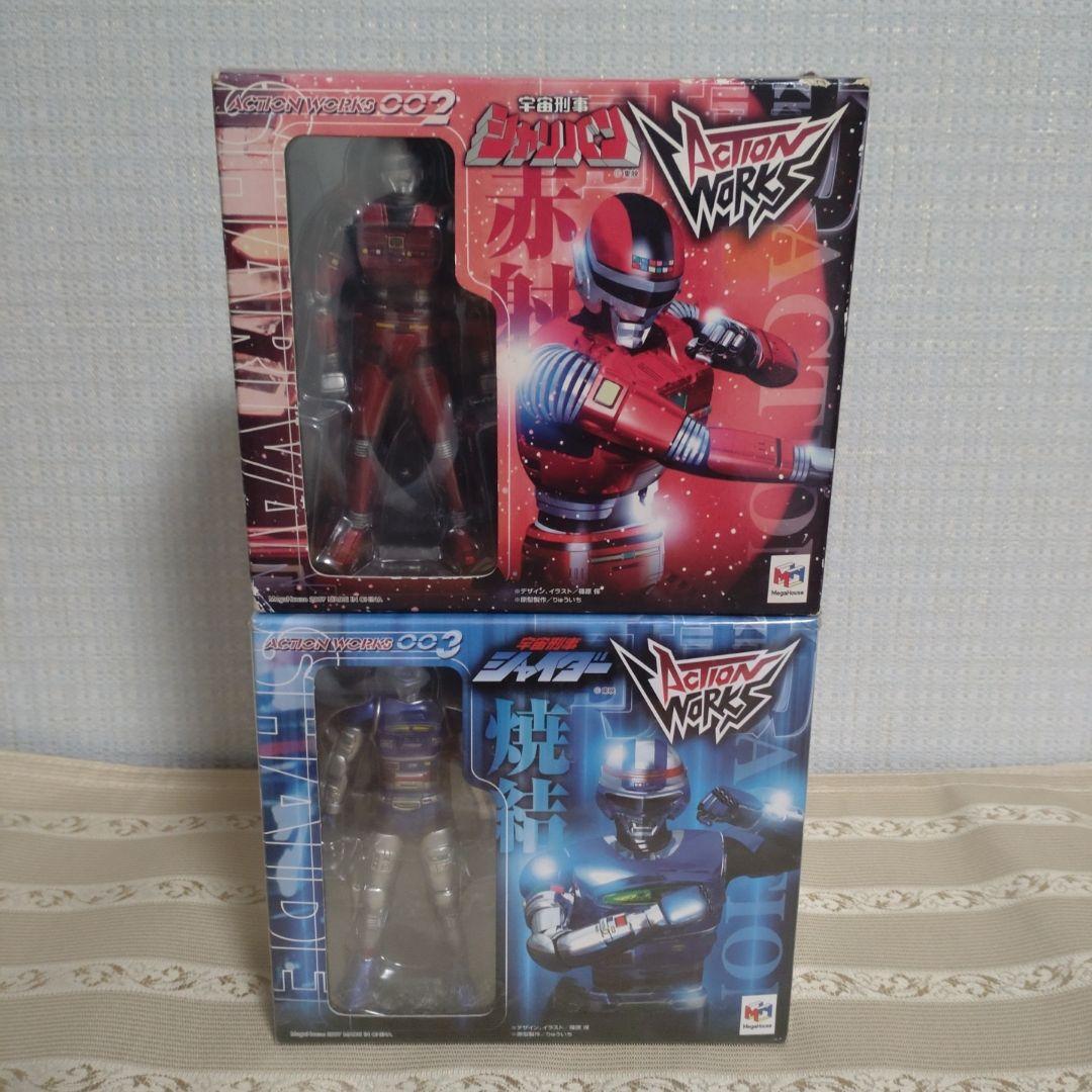 Space Sheriff Sharivan Shaider Figure set MegaHouse Action Works