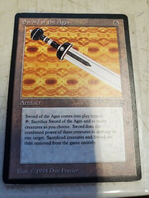 Sword of the Ages MTG Magic the Gathering Legends RARE NRMT/VLP | eBay