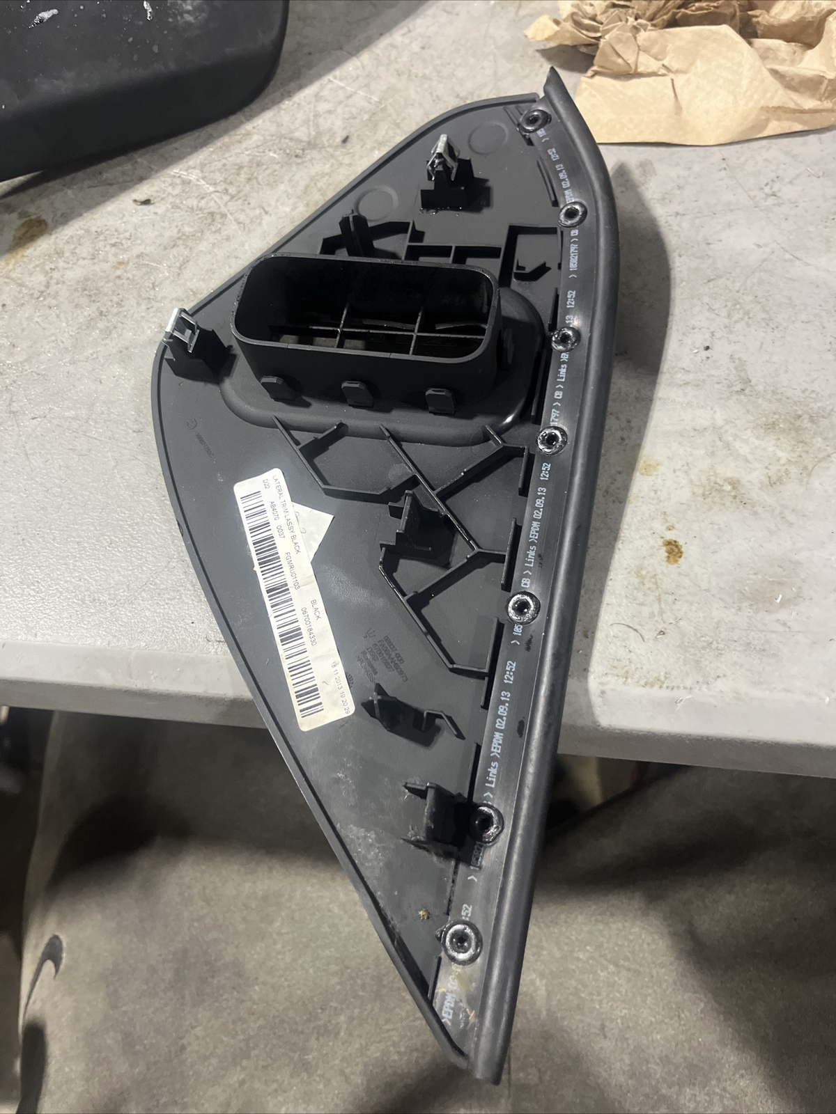 💎 2014 - 2021 MASERATI GHIBLI DASH LEFT SIDE END CAP TRIM COVER OEM 06700184330