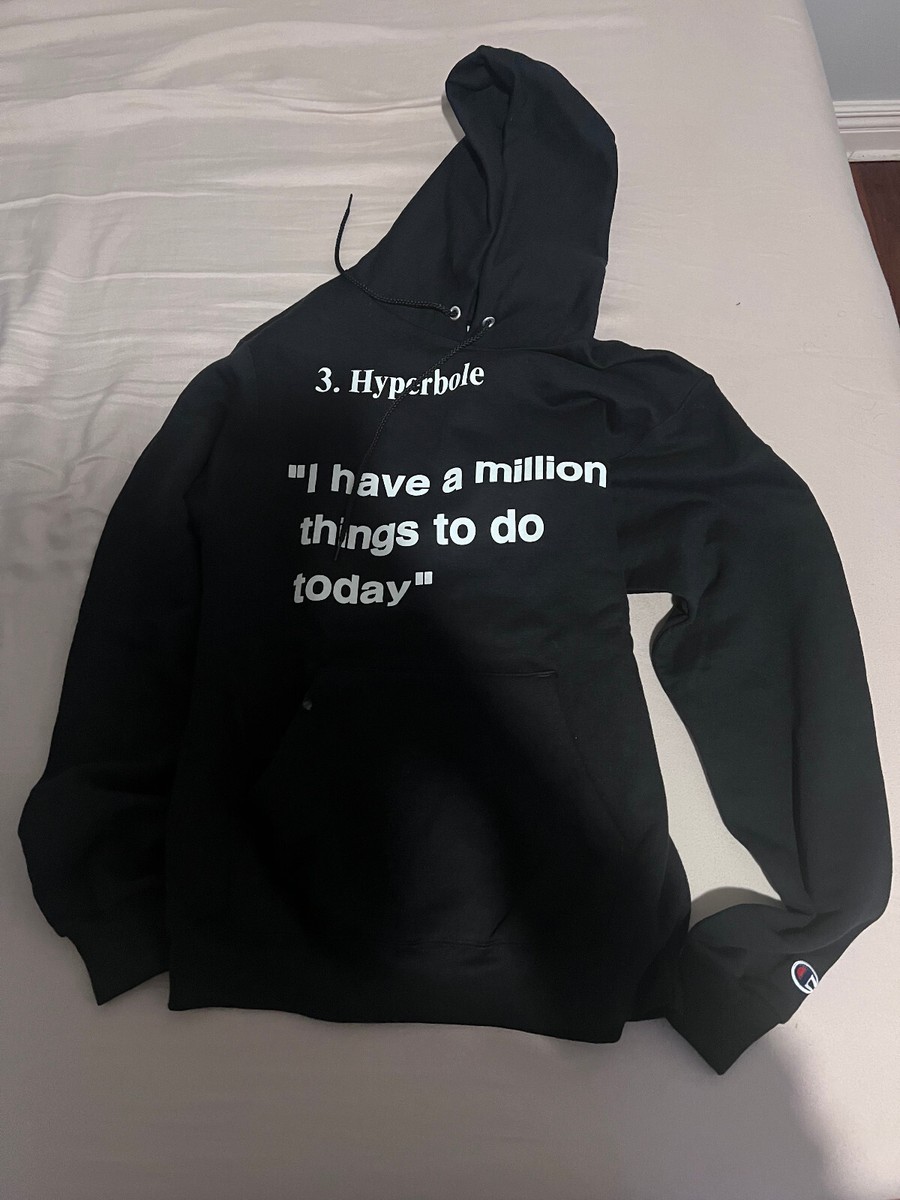 ぬ*読様 Virgil Abloh x MCA Hyperbole Hoodie Virgil Abloh x