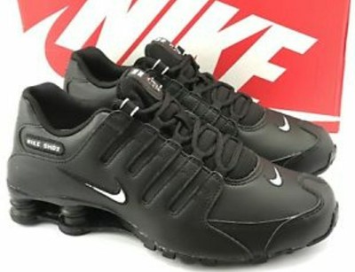 cheap black nike shox