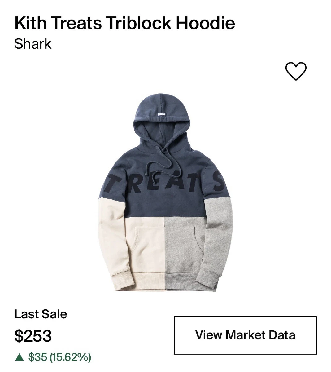 Kith Treats Tri Block Hoodie eBay