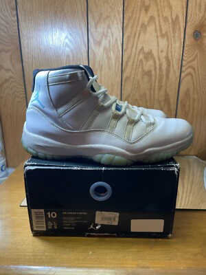 Nike Air Jordan 11 XI Retro Legend Blue 378037-113 Mens‎ Size 12 EUC  2014 Jordan 11 Retro  main image 3