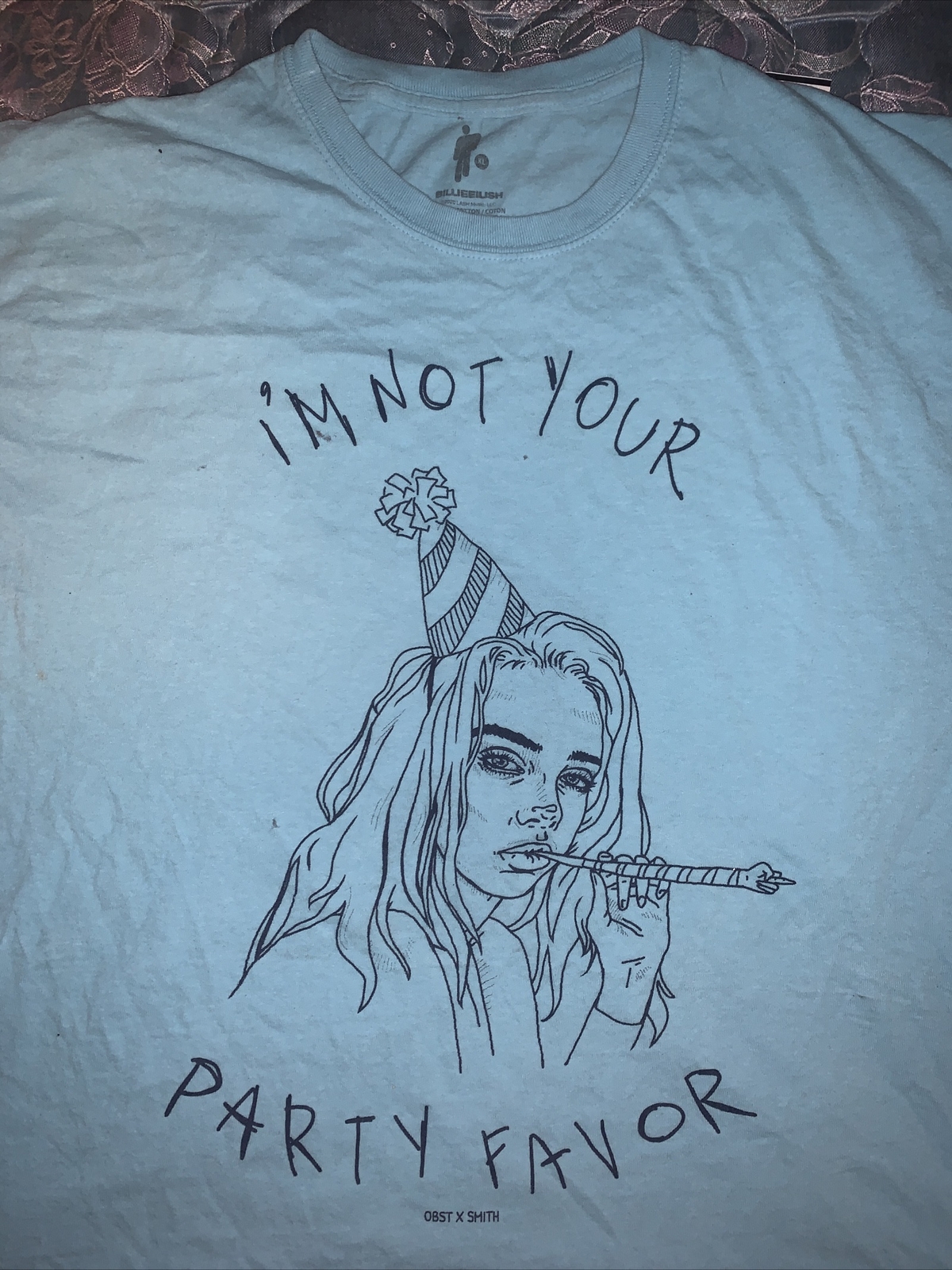Billie Eilish “I’m Not Your Party Favor” Tshirt Gem
