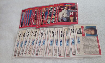 1989 Pro Set NFL Announcers  Partial set  Pick cards you want/need.