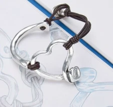 Uno De 50 Bracelet  • WEAVE • Silver • Size L • Made In Spain