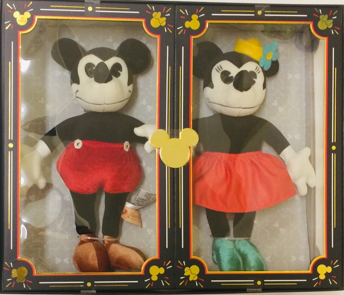 NIB Disney Parks 90th Anniversary Mickey and Minnie Mouse