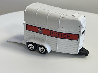 Corgi 109 Rice Beaufort Double Horse Box Police Vintage Police