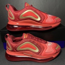 New Size 7.5 Womens Nike Air Max 720 Sneakers Red Ironman Running Shoes -Size 6y