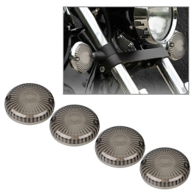 4PC Turn Signal Lens Cover For Yamaha Road Star /V Star 1100 /Vmax 1200 1700