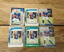 Keon Coleman (6) Card Lot 2024 Rookie Rated Donruss, Green PRESS Proof Id069