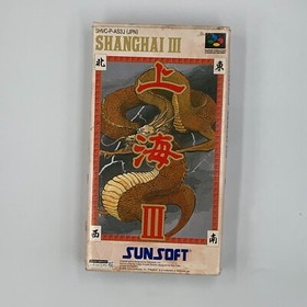 SHANGHAI III 3	 Super Famicom SFC Japan Import US Seller