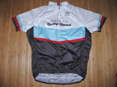 PRIMAL WEAR Cycle Jersey BIKE Shirt Size XL Polyester BLACK