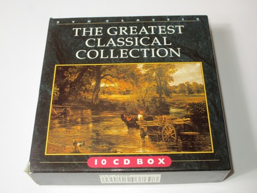 10-CD BOX / DIE GRÖSSTE KLASSISCHE SAMMLUNG-MOZART-SCHUBERT-BACH-VIVALDI-BIZET