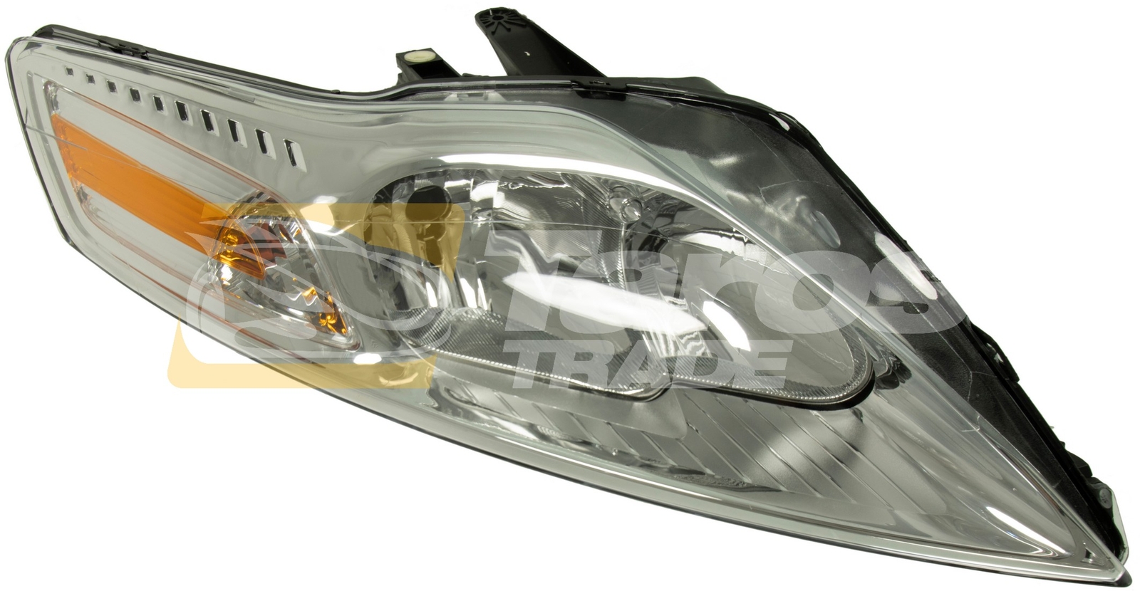 Phare avant droit pour Ford Mondeo III 2010-2015 optique halogène H7 avec clignotant intégré
