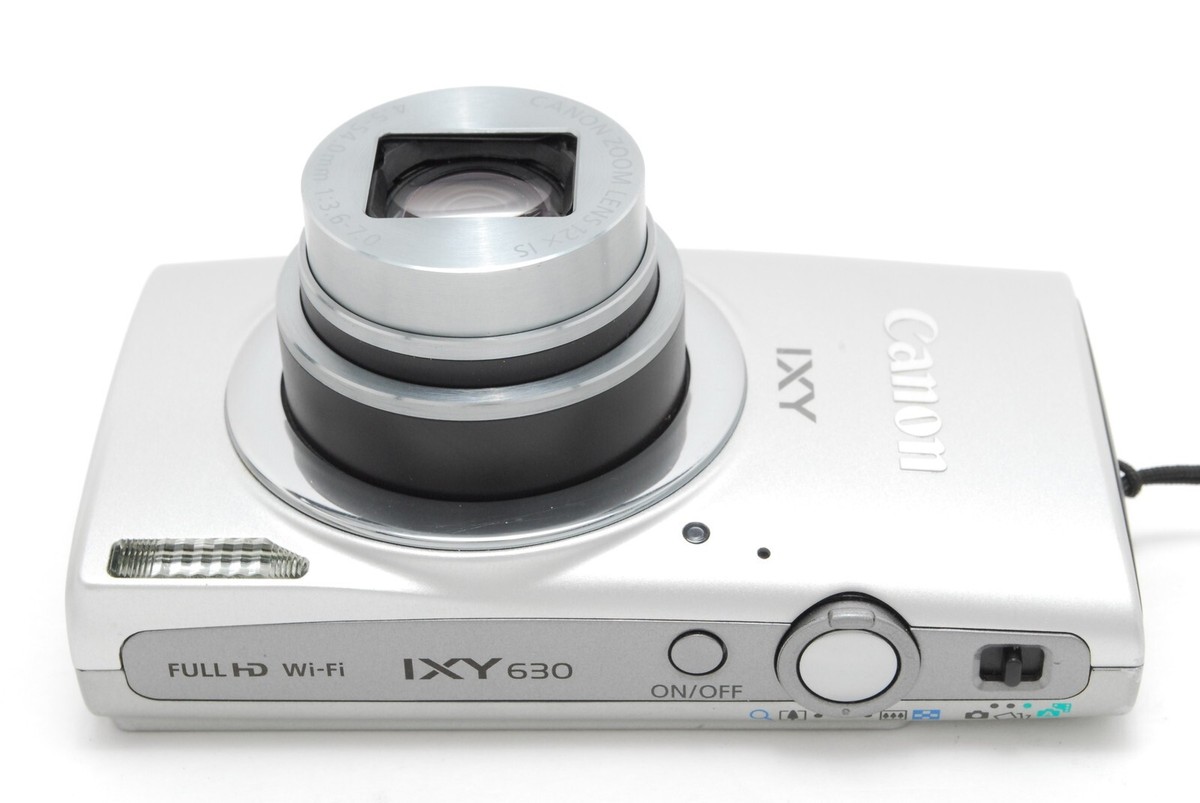 N MINT+++】Canon IXY 630 PowerShot Silver 16.0MP Digital