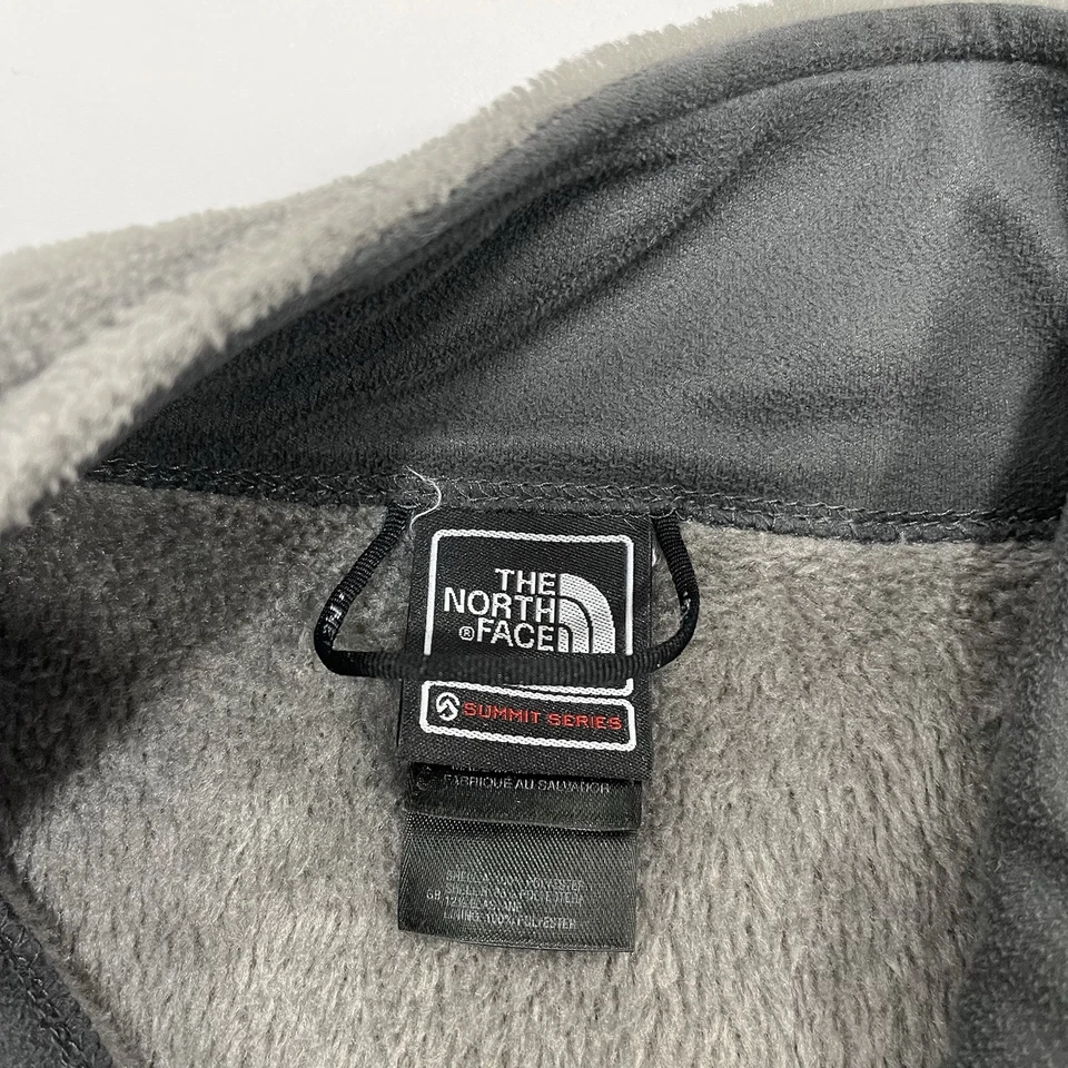 Chaqueta polar The North Face mediana serie Summit logotipo gris Foto 3 de 4