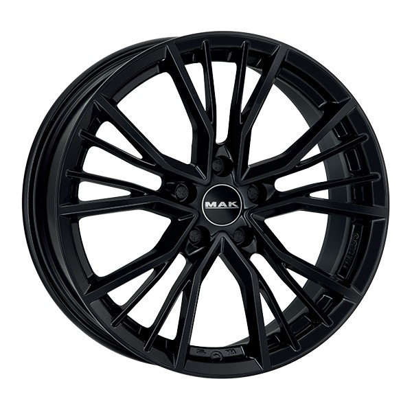 ALLOY WHEEL MAK UNION FOR SEAT TARRACO 10X22 5X112 GLOSS BLACK HZ7