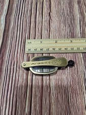 Vintage Folding Opera Glasses With Rhinestones Gold Color