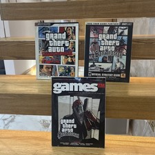 3x Games Books Grand Theft Auto Game TM