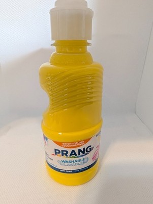 Prang Washable Yellow Tempera 8 Fl Oz Ready to Use Non Toxic for Kids/Crafts NEW