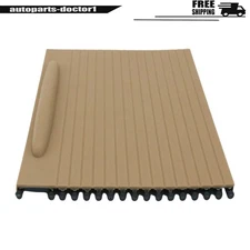 Front Console Cup Holder Roller Blind Cover Beige For 2003-2010 Porsche Cayenne