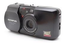 Near MINT Olympus mju Zoom Panorama 35mm Point Shoot Film Camera From JAPAN