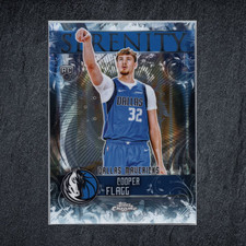 Cooper Flagg 2025-26 Topps Chrome Serenity #SY-11 RC Mavericks